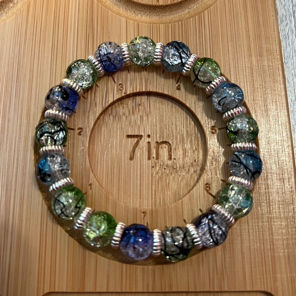 Glass bead bracelet set๐๐ - Picture 2 of 3